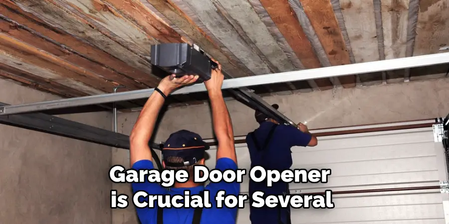 Garage Door Opener is Crucial for Several
