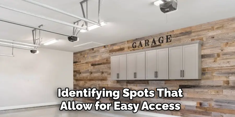 Identifying Spots That
Allow for Easy Access