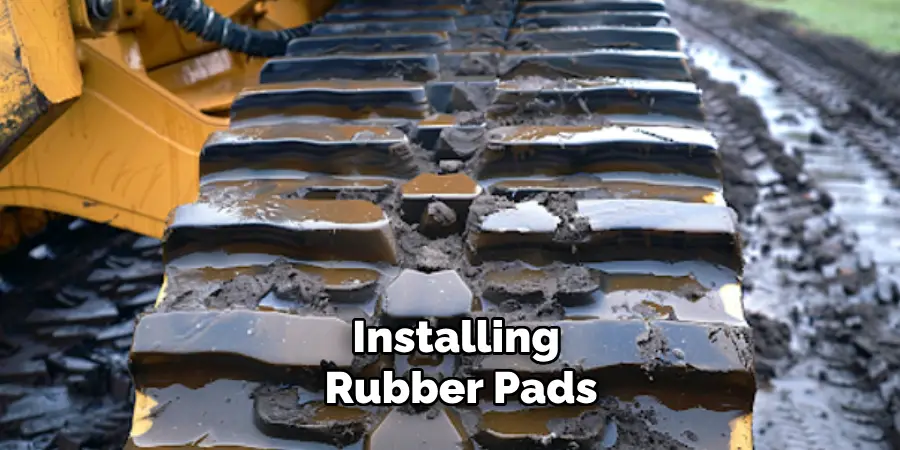 Installing Rubber Pads