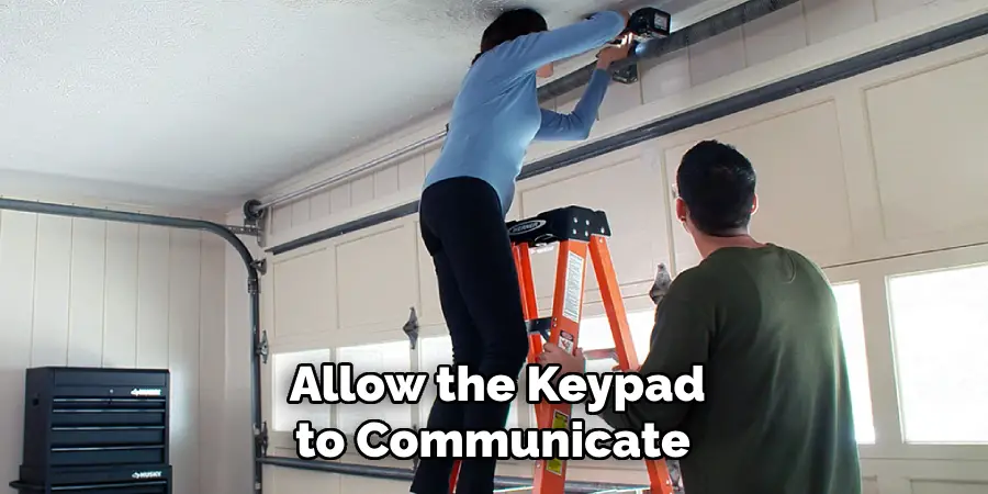 Allow the Keypad to Communicate