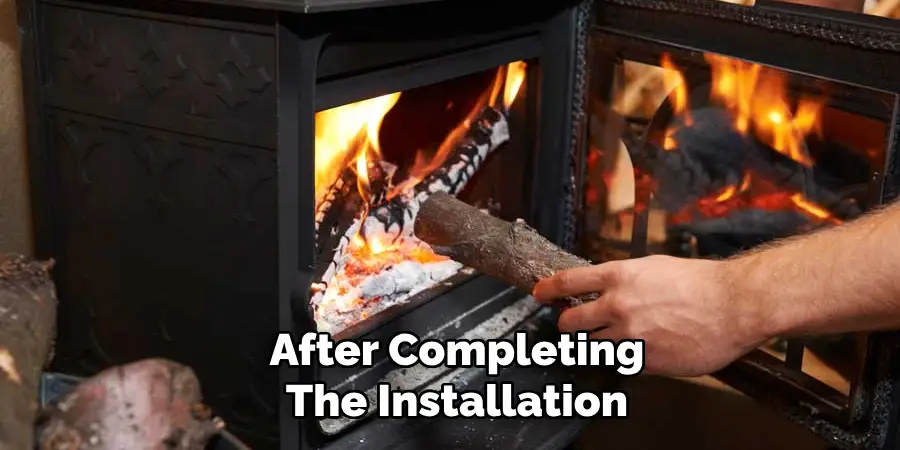 After Completing
The Installation