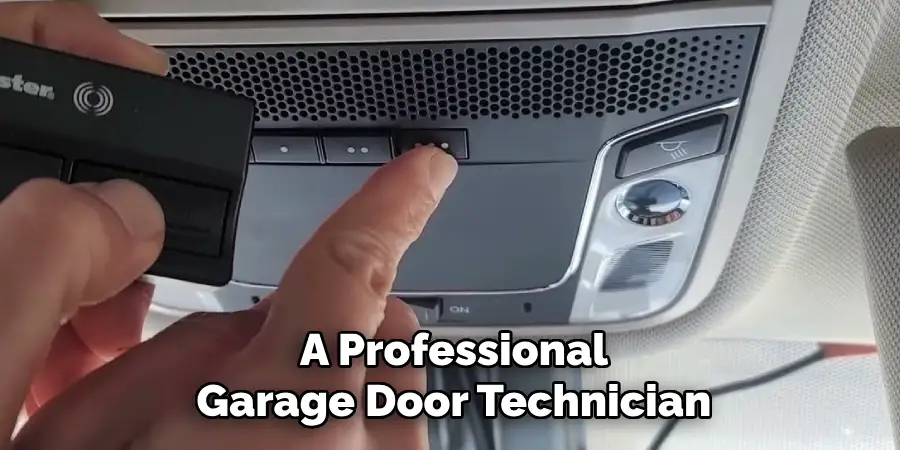 A Professional
Garage Door Technician