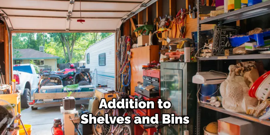 Addition to
Shelves and Bins