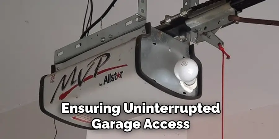 Ensuring Uninterrupted
Garage Access