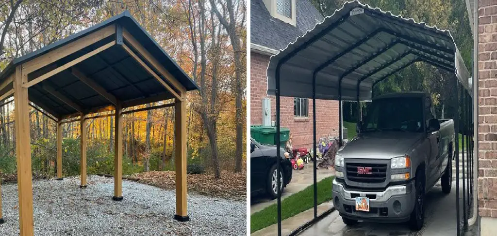 How to Anchor a Carport
