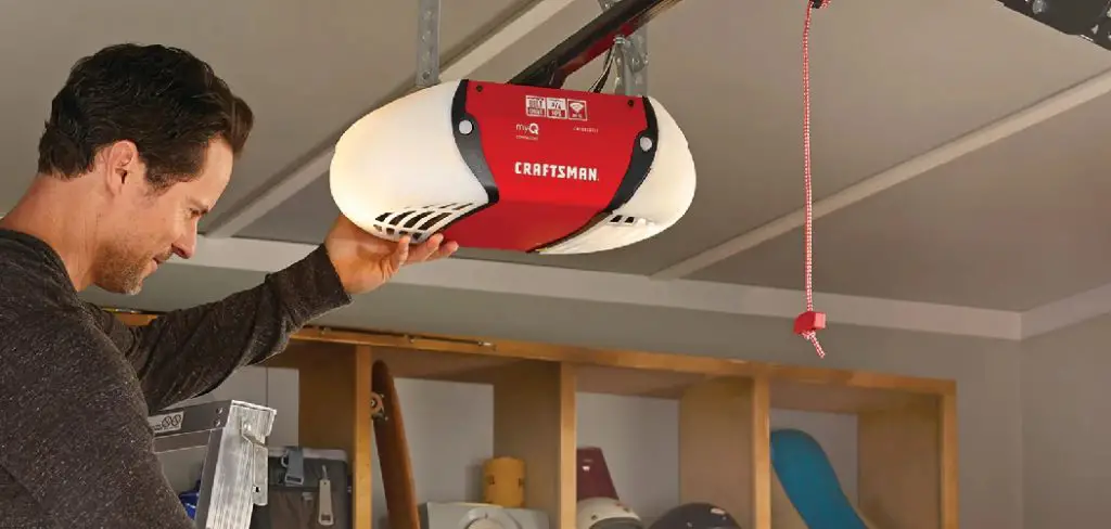 How to Connect Craftsman Garage Door Opener