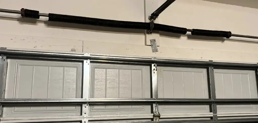 How to Install Garage Door Hinges