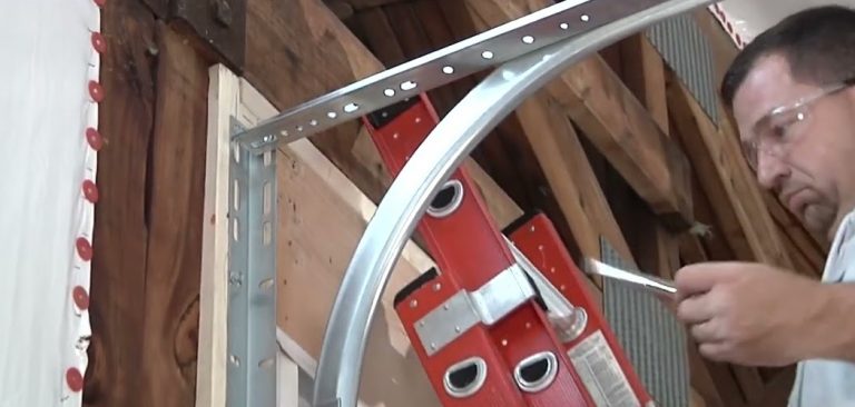 How to Install Garage Door Rails