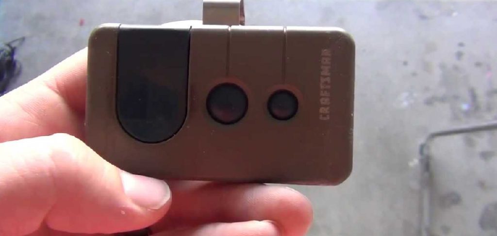 How to Reset Craftsman Garage Door Opener