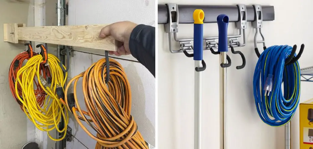 How to Store Extension Cords in Garage