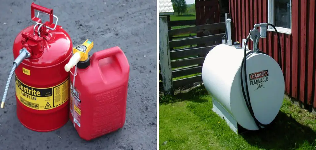 How to Store Gasoline in Garage