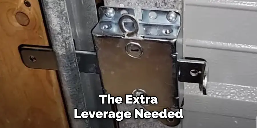 The Extra
Leverage Needed