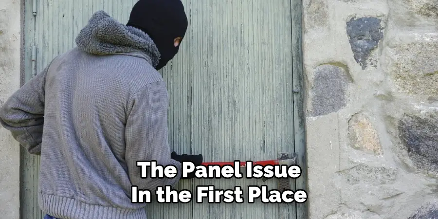 The Panel Issue
In the First Place