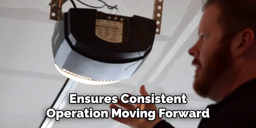 Ensures Consistent
Operation Moving Forward