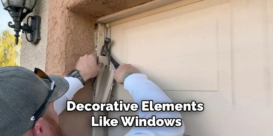 Decorative Elements 
Like Windows