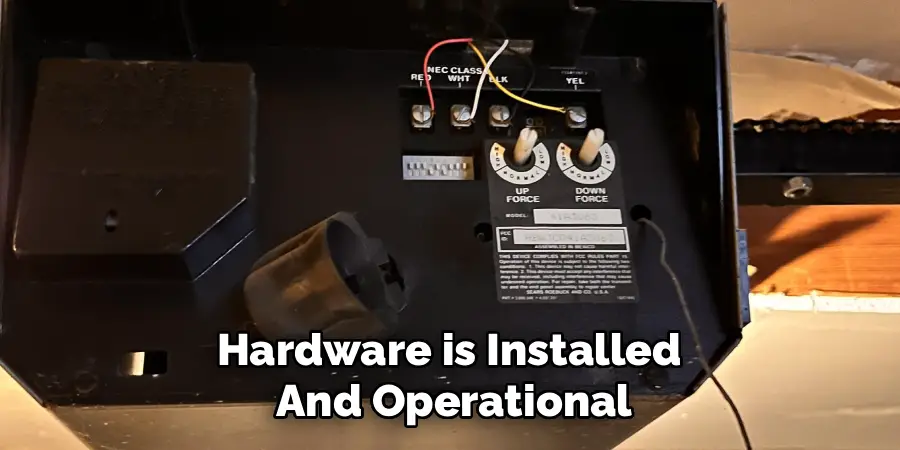 Hardware is Installed
And Operational