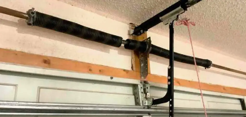 How to Adjust Garage Door Tensioner