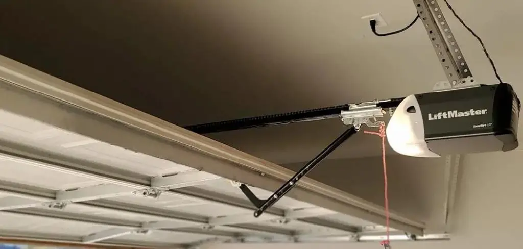 How to Attach Garage Door to Opener