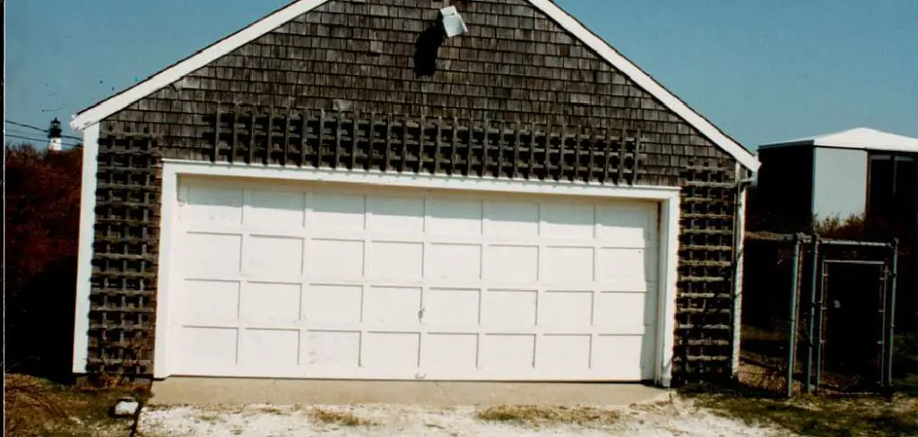 How to Put Garage Door Back on Chain