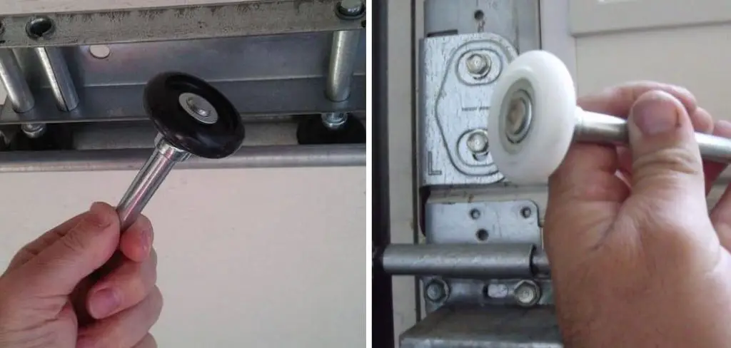 How to Replace Bottom Roller on Garage Door