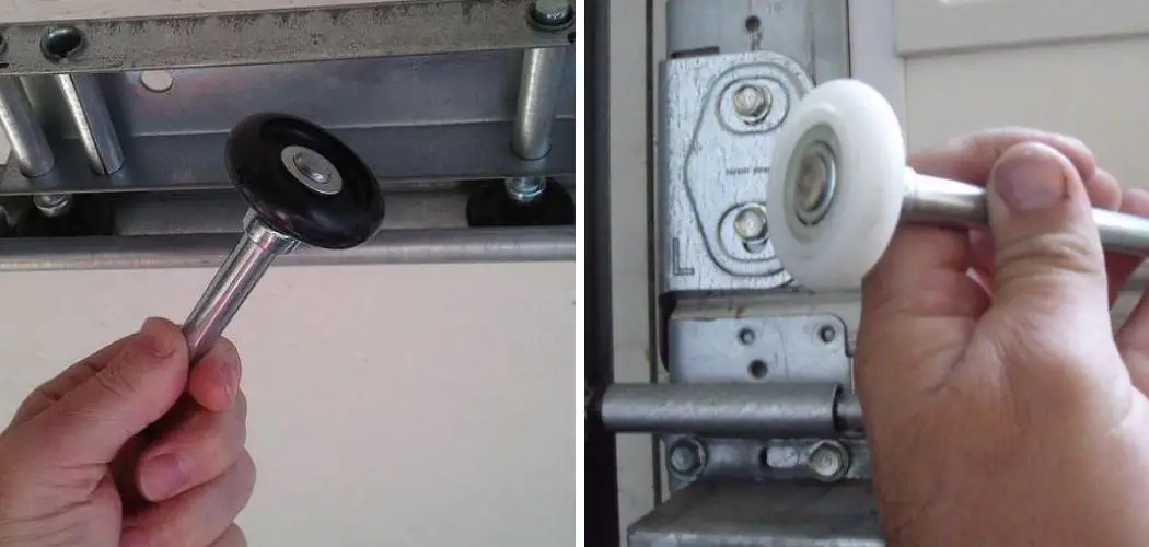 How to Replace Bottom Roller on Garage Door
