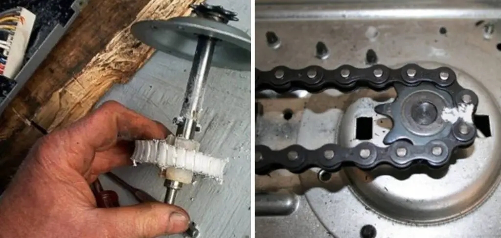 How to Replace Garage Door Opener Gear