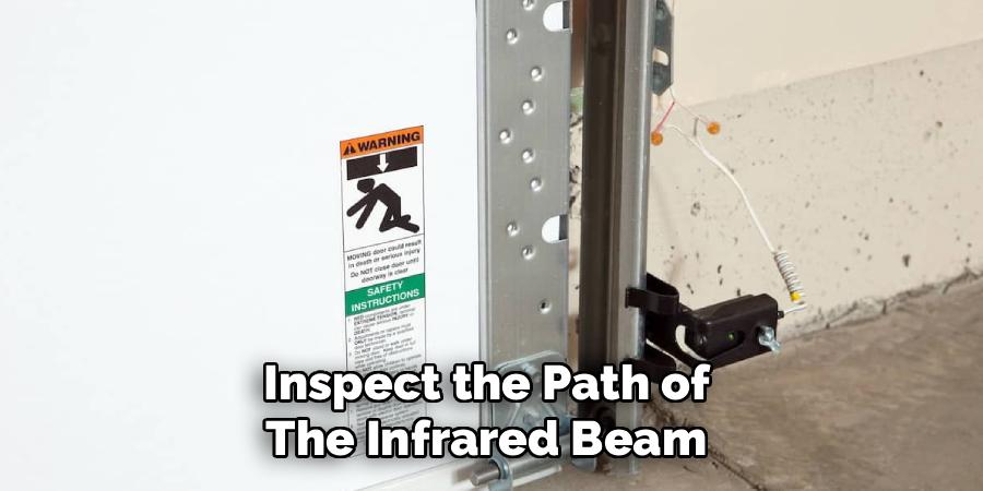 Inspect the Path of 
The Infrared Beam 