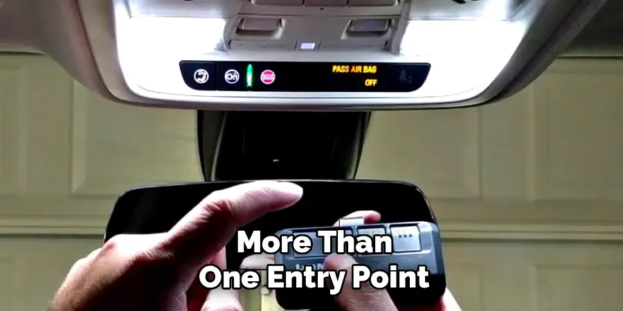 More Than
One Entry Point