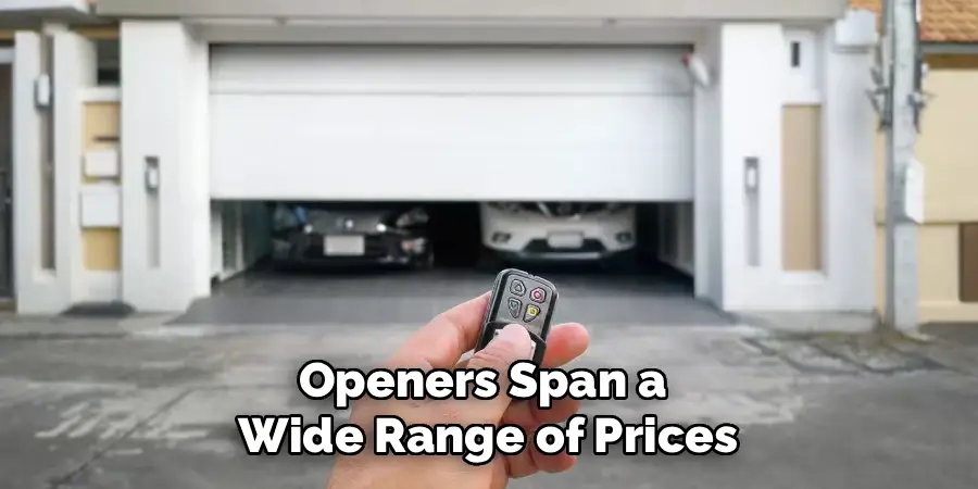 Openers Span a 
Wide Range of Prices