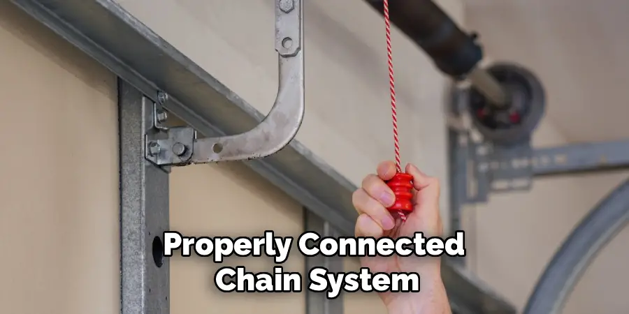 Properly Connected 
Chain System