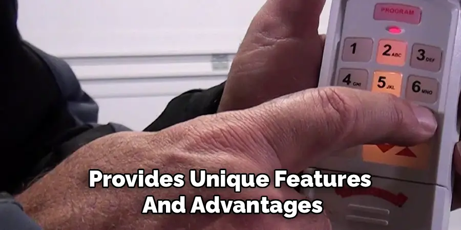 Provides Unique Features 
And Advantages