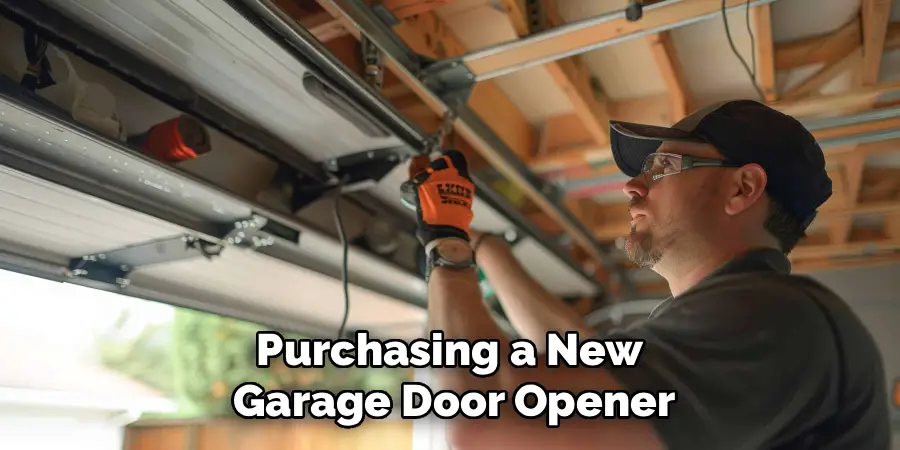 Purchasing a New 
Garage Door Opener