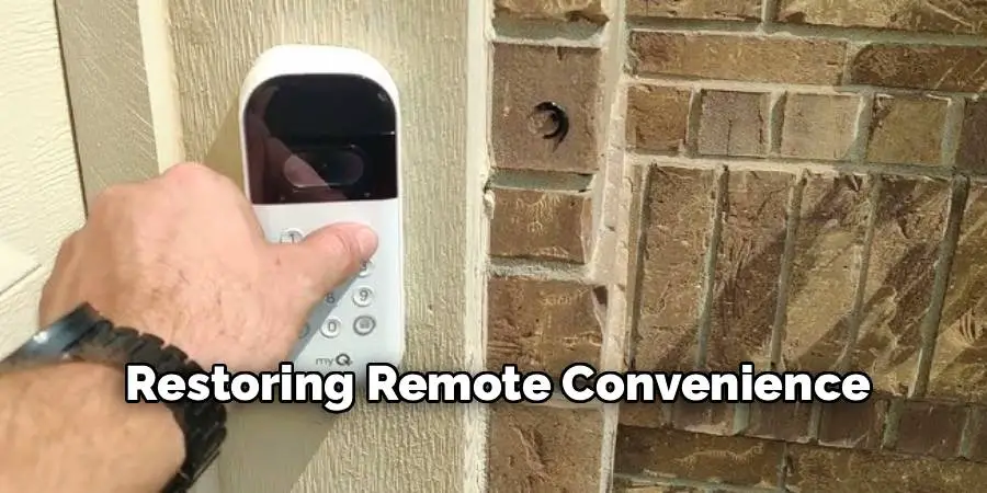 Restoring Remote Convenience