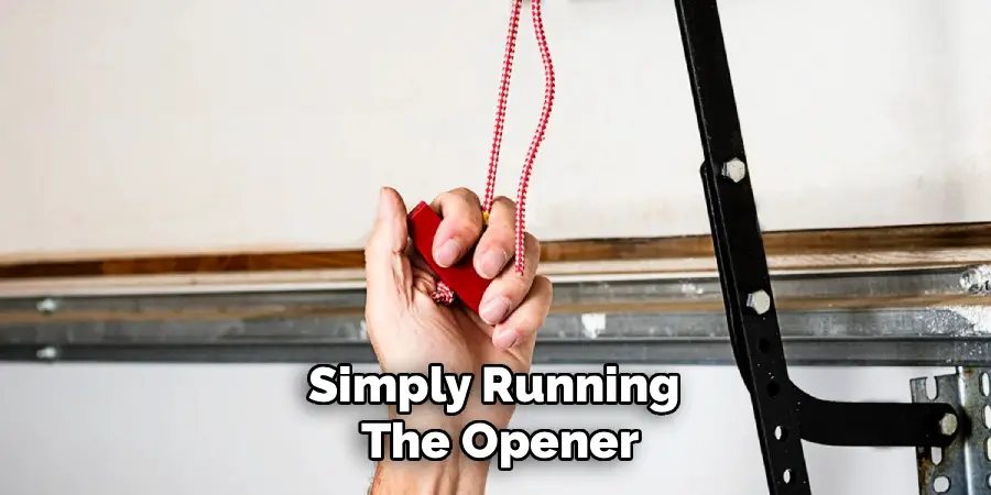 Simply Running 
The Opener
