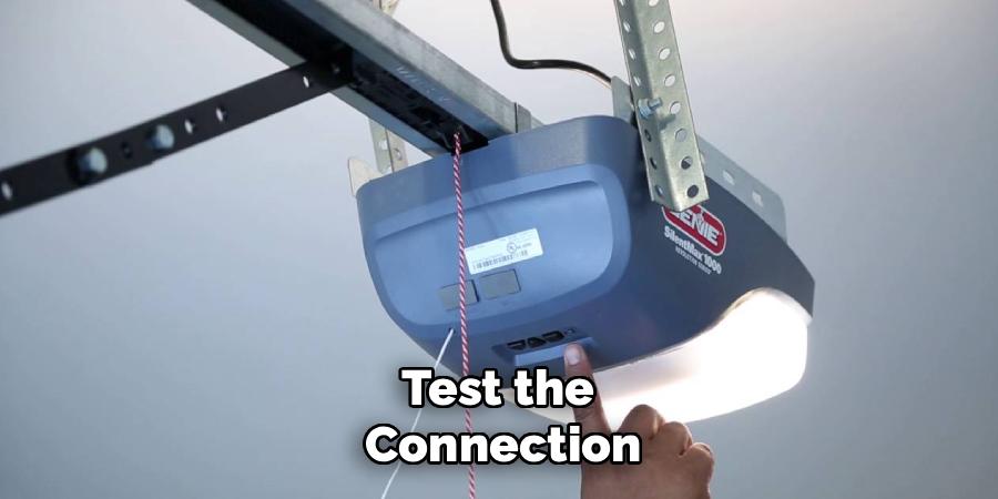 Test the
Connection