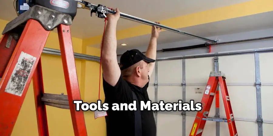 Tools and Materials