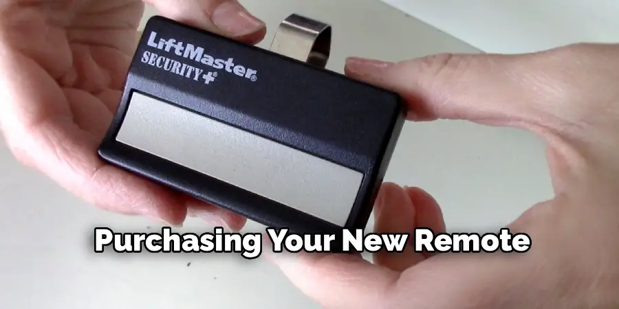 Purchasing Your New Remote