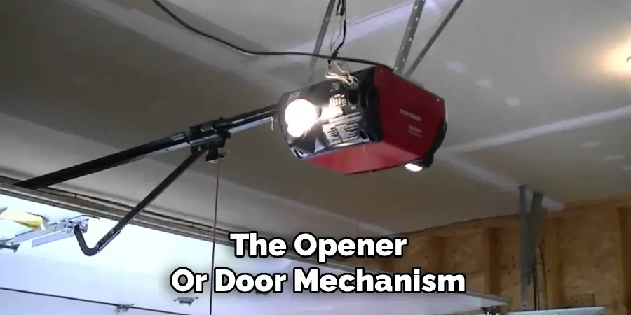 The Opener
Or Door Mechanism
