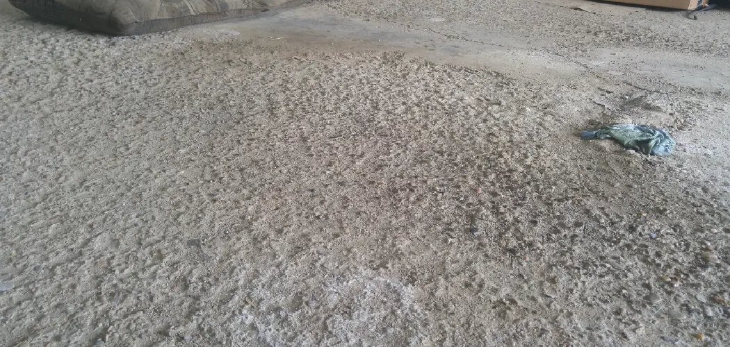 How to Fix Pitted Garage Floor