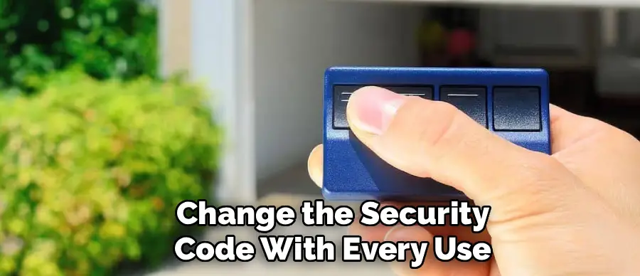 Change the Security Code With Every Use