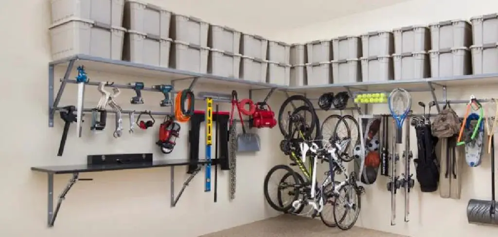 How to Build Garage Shelving with 2x4