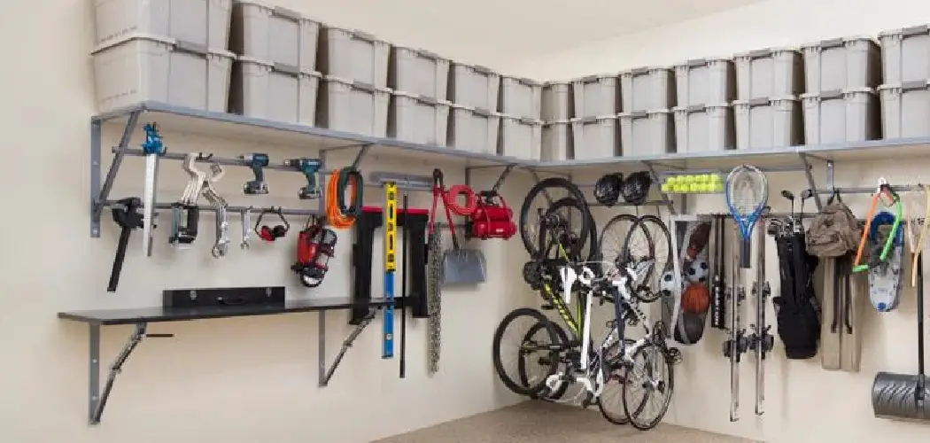 How to Build Garage Shelving with 2x4