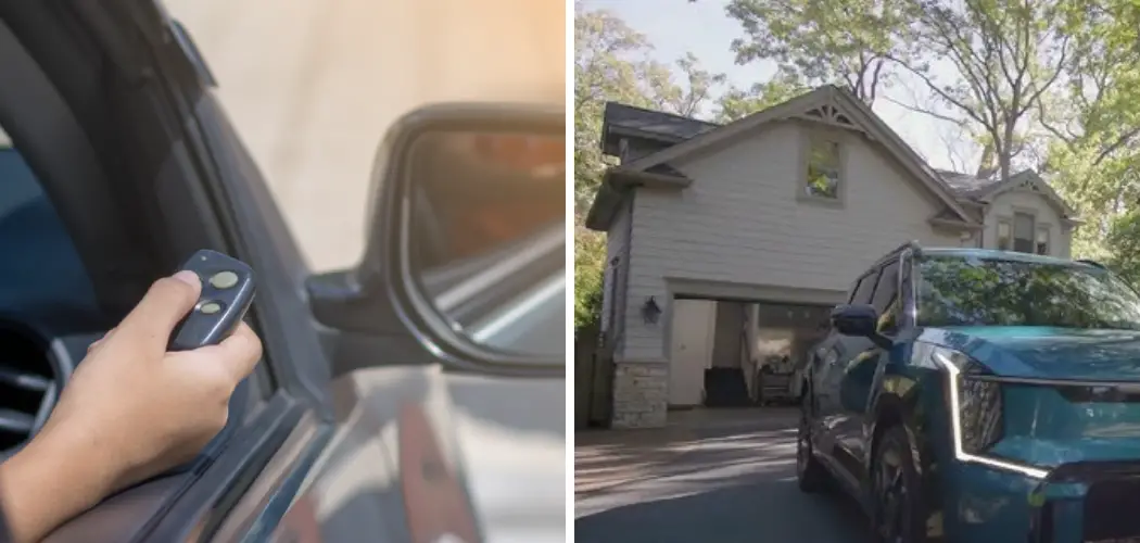 How to Program Kia Telluride Garage Door Opener