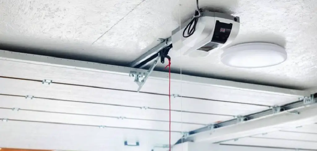 How to Turn on Garage Lights When Door Opens