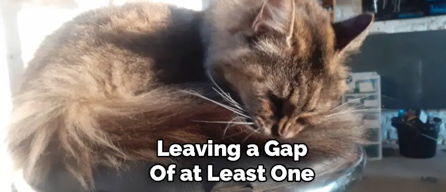 Leaving a Gap Of at Least One