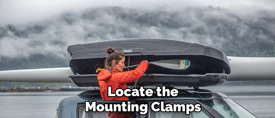 Locate the
Mounting Clamps