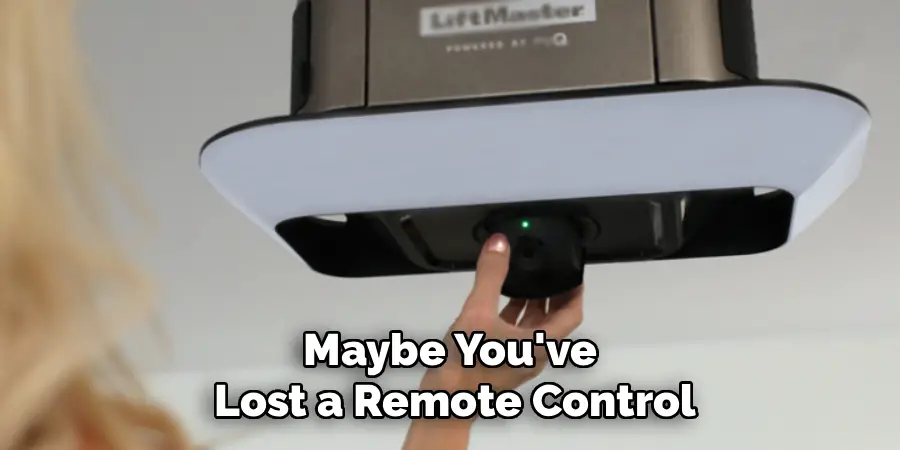 Maybe You've
Lost a Remote Control