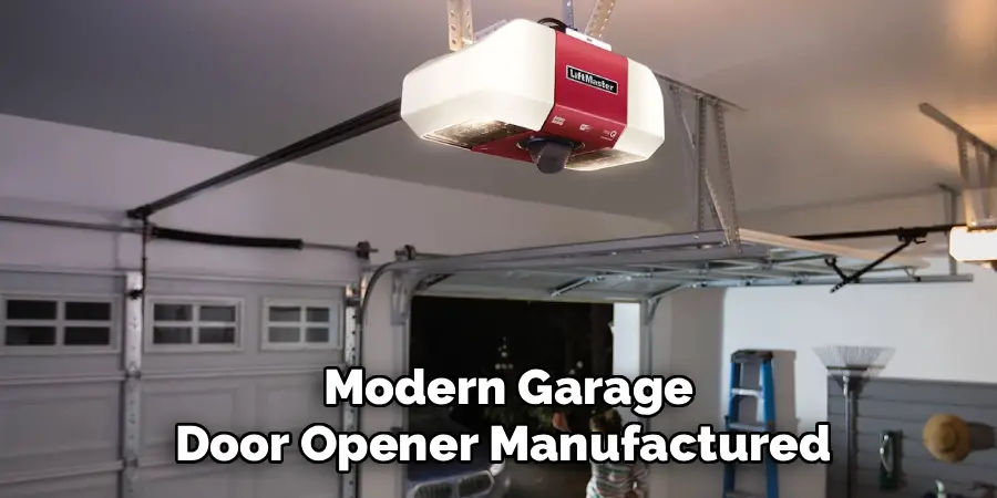 Modern Garage
Door Opener Manufactured