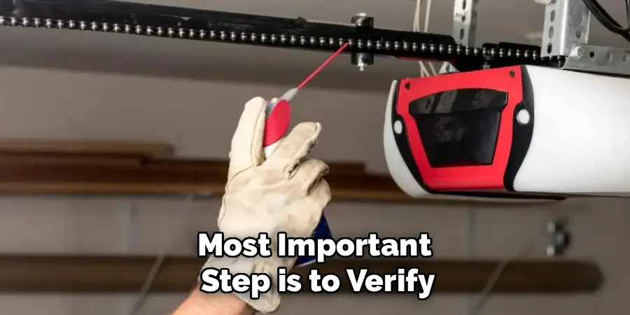 Most Important
Step is to Verify