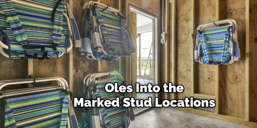 Oles Into the
Marked Stud Locations